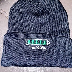 Trendy “I’m 100%” hat